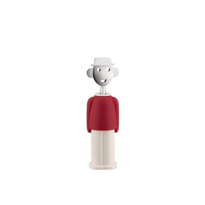 Alessi - Alessandro Corkscrew - Red/White